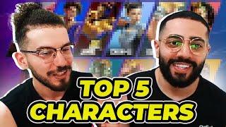 THE TOP 5 CHARACTERS AT THE MOMENT