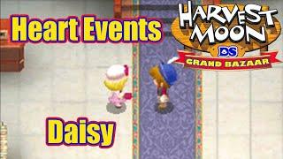 Harvest Moon: Grand Bazaar - Daisy - All Heart Events