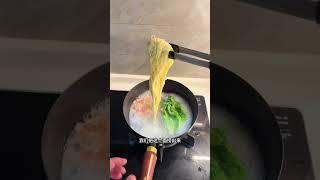 5分钟搞定小学生早餐！鸡丝麻酱面#小学生早餐