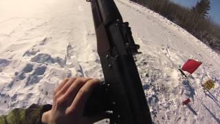 Firing a MPi-KM 72 in full automatic