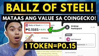 BALLZ OF STEEL TOKEN NASA COINGECKO NA! HOW TO BE ELIGIBLE FOR BALLZ OF STEEL AIRDROP? CHECK IT NOW!