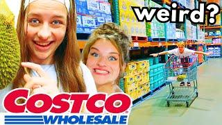 WE FOUND THE WEIRDEST ITEMS AT COSTCO Challenge By The Norris Nuts