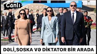 Yaddaşlarda diktator kimi qalacaqsan İlham Əliyev - Mehriban soska, Leyla isə dəli kimi