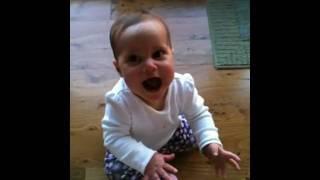 Sienna laughing at Kristee