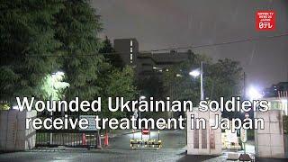 Wounded Ukrainian soldiers receive treatment in Japan