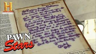 Pawn Stars: "YOU'RE OUT!" Mickey Mantle's Bible has a Big Red Flag (Season 9)