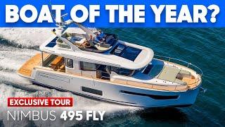 Is the Nimbus 495 Fly the BEST boat of 2024? Tour & Review