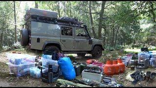 Overlanding Gear Load Out 5 Week Scotland Road Trip