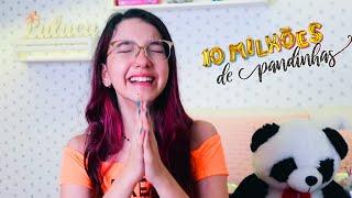 REAGINDO AOS VINES DE 10 MILHÕES DE INSCRITOS !! CHOREI MUITO | Luluca