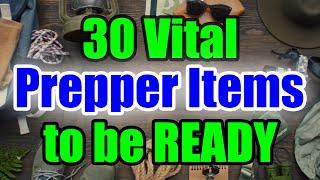 Ultimate SHTF Preparedness: 30 Must-Know PREPS to be READY