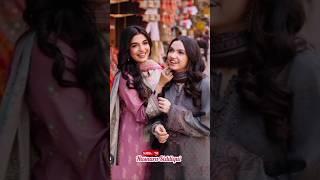 Pakistani actresses with her friends ️#friendsforever#bestiestatus#pakistaniactress#husnarasiddiqui