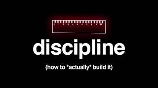 I Found the Formula for Self-Discipline (Literally)