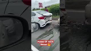 Tata Nexon Build Quality  Most Dangerous Accident 2022 #shorts  #tatamotors #tatanexon #nexon