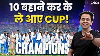 CHAMPION बना भारत, हम जीत गए | INDIA WIN | CHAMPIONS TROPHY | CRICO | RJ RAUNAK