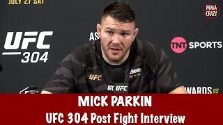 Mick Parkin talks on KO win over Lukasz Brzeski "The UK crowd was amazing" | UFC 304