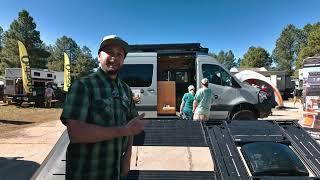 All aluminum Van Accessories by Aluminess - Overland Expo West