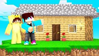 BESTE VRIEND VERASSEN Met NIEUW HUIS! (Minecraft Skyblock)