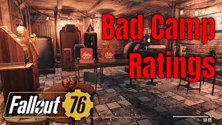 Bad Fallout 76 Camp Rating Where Everything Is Peaceful And Tranquility is A Thing Or Whatever