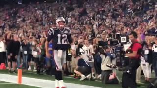 Tom Brady Signature Gillette Stadium Entrance - Patriots Home Opener