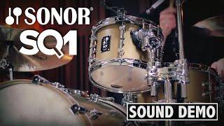 SONOR SQ1 birch drums sound demo with Agean Legend Cymbals