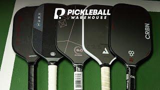 Best Pickelball Paddles for Spin: our top 5 favorites to load shots & dip balls on the court - VLOG