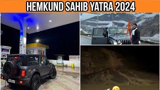 Yatra start to shri Hemkund sahib 2024|| land slide ||day-1||