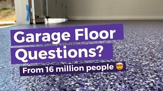 A Purple Epoxy Garage Floor?! - Answering Questions from 16 Million People