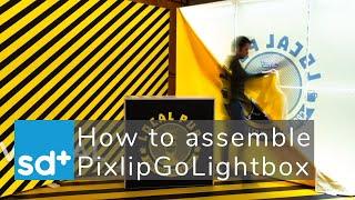 How to assemble a Pixlip Go Lightbox (back-lit display system)