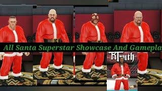 WWE Mayhem || All Santa Character Showcase And Gameplay #Mayhem