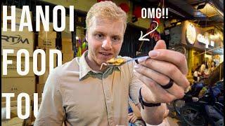 10 VIETNAMESE FOODS YOU HAVE TO TRY! | Food Tour Hanoi -Vietnam