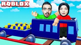 KÜÇÜK NOOB ADAMLARI TREN İLE TAŞIDIK !!  Roblox Cart Ride Extreme