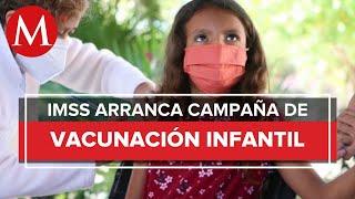 IMSS inicia campaña infantil de vacunación contra sarampión, rubéola y parotiditis