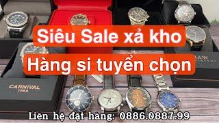 Kiện hàng SALE 15/11 | GIẢM GIÁ các mẫu đồng hồ chính hãng thương hiệu Thuỵ Sỹ, Nhật Bản, Anh