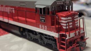 Atlas Master HO C&S GE U30C Model Train Review