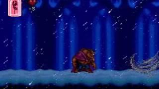 SNES - Beauty And The Beast - Wolf Pack Battle