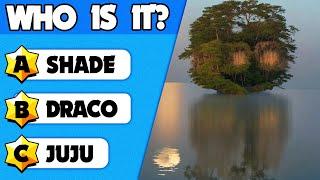 Guess The Monster by illusion  Guess the Character by Brawl Stars - NEW Juju, Shade, Colette, Larry