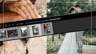 Mehrere Bilder gleichzeitig bearbeiten in Lightroom