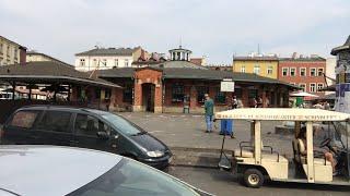 Plac Nowy old Jewish quarter Kazimierz, Krakow (HJRR) Green Painted Street?