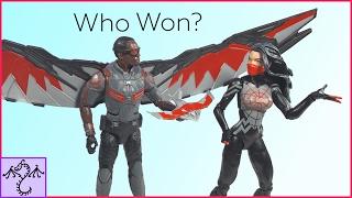 Results from Falcon & Silk Marvel Legends Action Figure Pentathlon