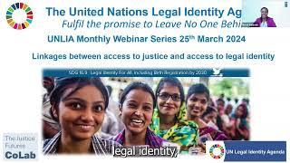 Linkages Between Access To Justice And Access To Legal Identity