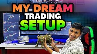 VLOG #108 - My Dream Trading Setup and Studio Tour | Best Multiple Trading Setup for Beginners