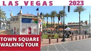 Las Vegas town square walking tour #lasvegas #walkthrough #tour