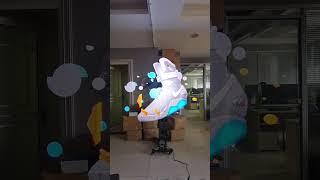 Nike #3D #ledfan #holographic #advertising #nike #fyp