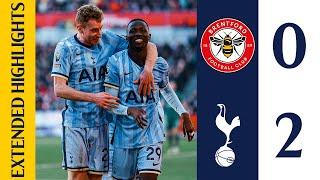 Brenford 0-2 Tottenham Hotspur | Premier League Extended Highlights