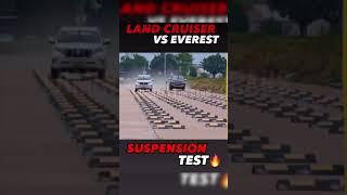 Suspension Test Toyota LC Vs Ford Everest. Which has Best Comment Down ?