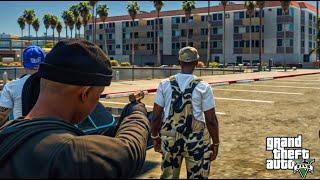 We Caught Hollyhood Piru On Their Block in GTA 5 RP!.. (New Leaf RP)