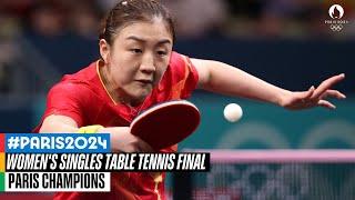 Women's Singles Table Tennis Final  | Paris Champions