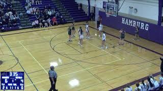 Hamburg High School vs Nichols JV Girls Womens JV Basketball