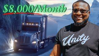 You can still make $8,000 a month in trucking from home