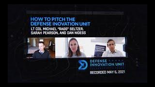 How to Pitch the Defense Innovation Unit